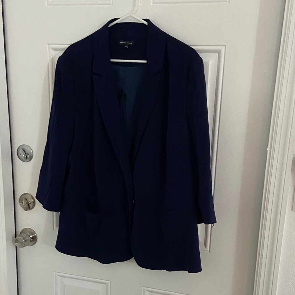 Universal Standard Deep Blue Women's Blazer